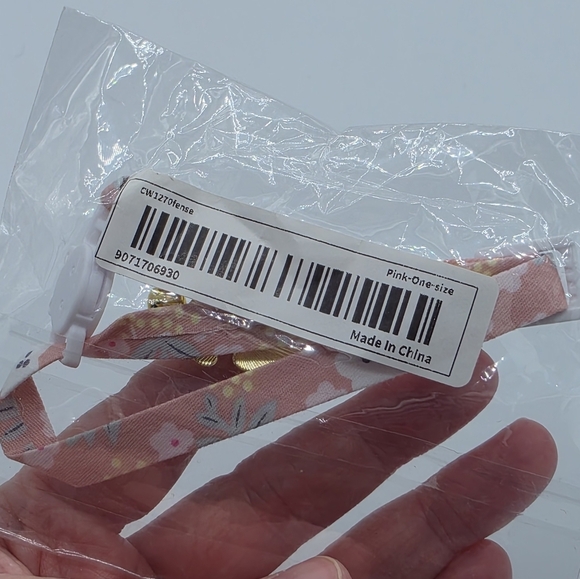 Floral Pink & Rainbow Charm Safety Break Away Cat Collar - Picture 8 of 8